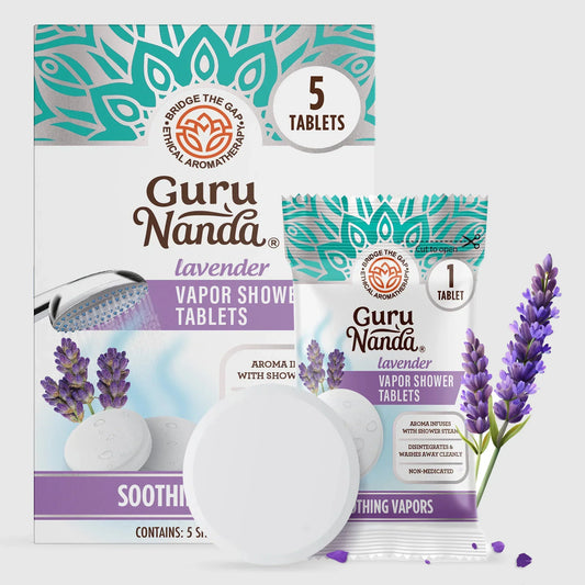 Lavender Vapor Shower Tablets - 5 Count